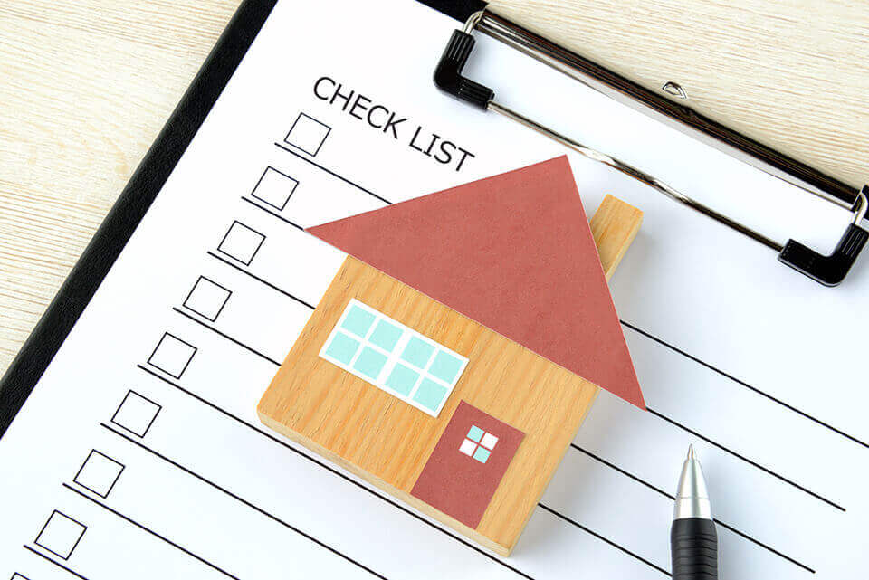A household inventory checklist