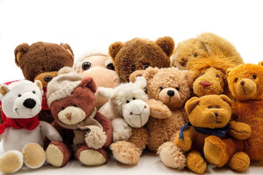 Stuffed animals are every child's favorite.